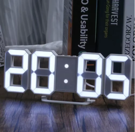  3D LED Digital Alarm Clock | Facti Shop