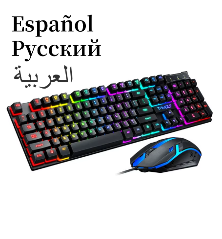 Gamming Keyboard & Mouse | Facti Shop